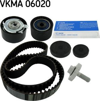 SKF VKMA 06020 - Fogasszíjkészlet parts5.com