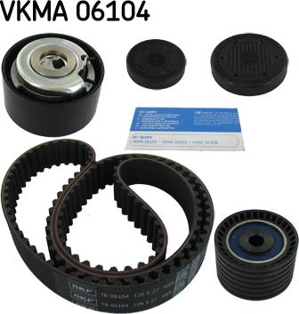 SKF VKMA 06104 - Zestaw paska rozrządu parts5.com