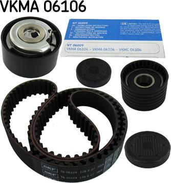 SKF VKMA 06106 - Kit de distribution parts5.com