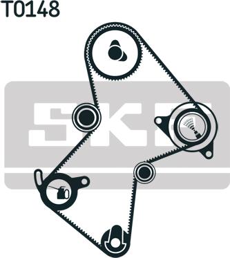 SKF VKMA 06115 - Hammasrihma komplekt parts5.com