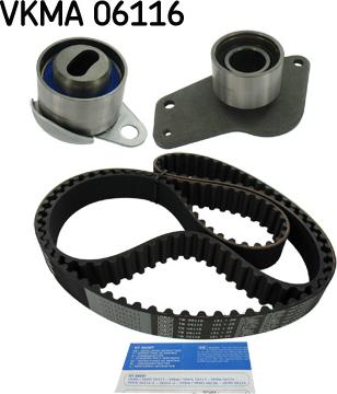 SKF VKMA 06116 - Timing Belt Set parts5.com