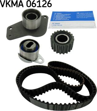 SKF VKMA 06126 - Hammasrihma komplekt parts5.com