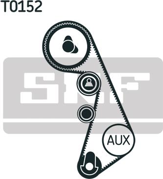 SKF VKMA 01007 - Fogasszíjkészlet parts5.com