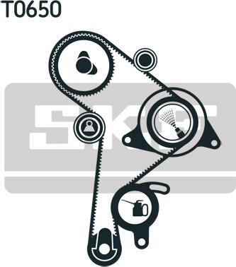 SKF VKMA 01256 - Kit de distribution parts5.com