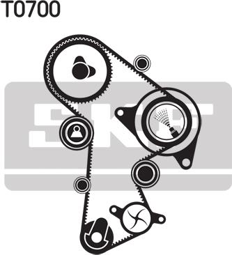 SKF VKMC 01148-2 - Pompe à eau + kit de courroie de distribution parts5.com