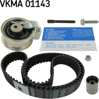 SKF VKMA 01143 - Fogasszíjkészlet parts5.com