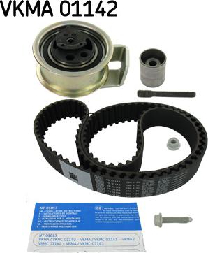 SKF VKMA 01142 - Fogasszíjkészlet parts5.com