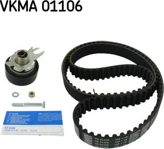 SKF VKMA 01106 - Triger kayışı seti parts5.com