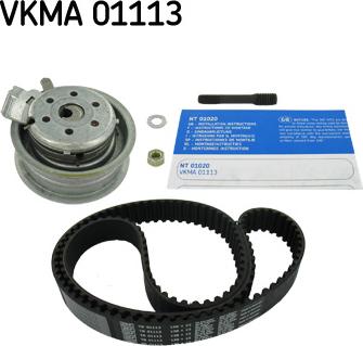 SKF VKMA 01113 - Σετ οδοντωτού ιμάντα parts5.com