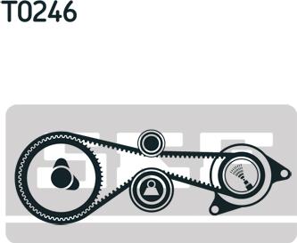 SKF VKMA 01335 - Komplet (kit) zobatega jermena parts5.com