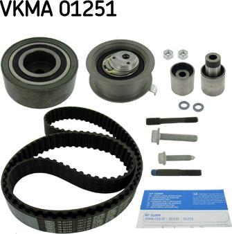 SKF VKMA 01251 - Σετ οδοντωτού ιμάντα parts5.com