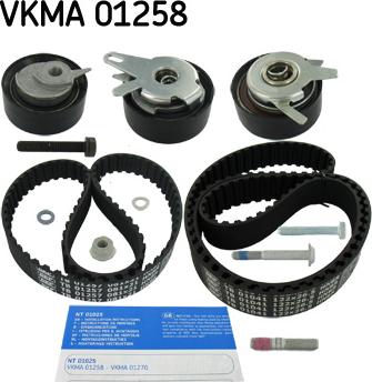 SKF VKMA 01258 - Fogasszíjkészlet parts5.com