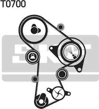 SKF VKMA 01269 - Triger kayışı seti parts5.com