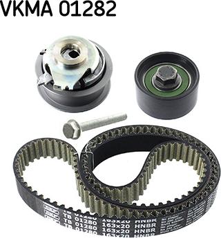 SKF VKMA 01282 - Σετ οδοντωτού ιμάντα parts5.com