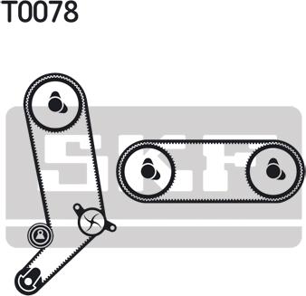 SKF VKMA 01271 - Triger kayışı seti parts5.com