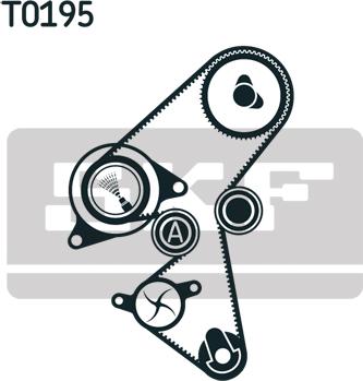 SKF VKMC 03318 - Water Pump & Timing Belt Set parts5.com