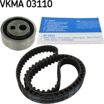 SKF VKMA 03110 - Set curea de distributie parts5.com