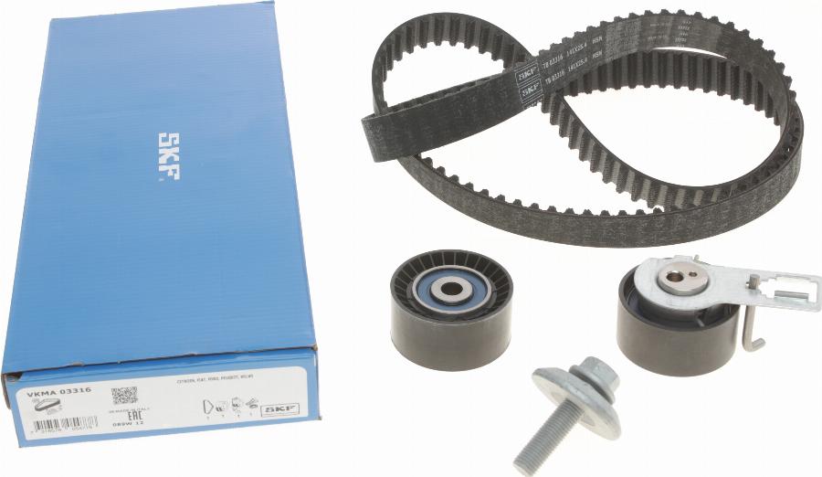 SKF VKMA 03316 - Комплект ангренажен ремък parts5.com