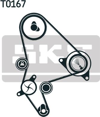 SKF VKMC 03246 - Vesipumppu + jakohihnasarja parts5.com