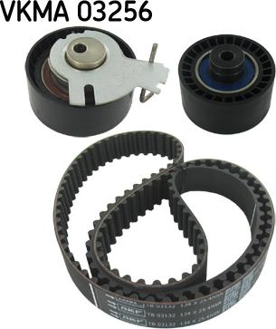 SKF VKMA 03256 - Sada ozubeného remeňa parts5.com