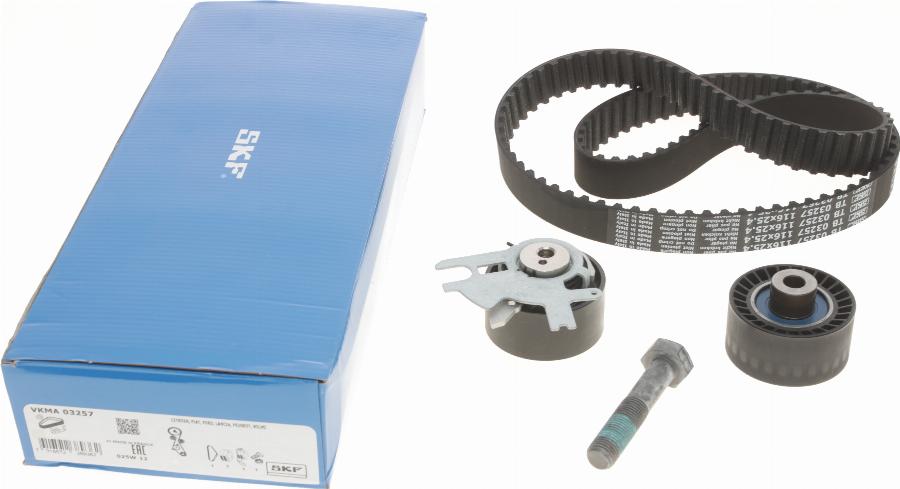 SKF VKMA 03257 - Komplet (kit) zobatega jermena parts5.com