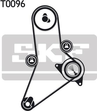 SKF VKMA 02984 - Комплект ремня ГРМ parts5.com