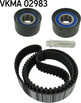 SKF VKMA 02983 - Komplet zupčastog kaiša parts5.com