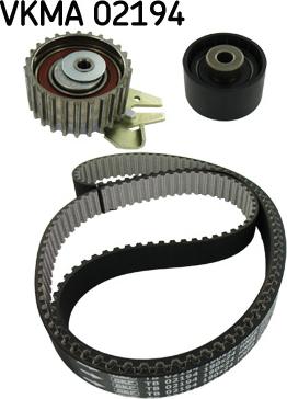 SKF VKMA 02194 - Komplet zupčastog kaiša parts5.com