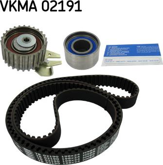 SKF VKMA 02191 - Komplet zupčastog kaiša parts5.com