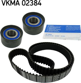 SKF VKMA 02384 - Komplet zupčastog kaiša parts5.com