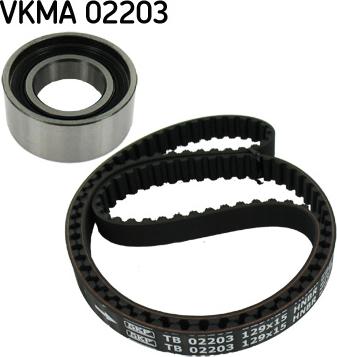 SKF VKMA 02203 - Sada rozvodového řemene parts5.com