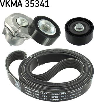 SKF VKMA 35341 - Komplet rebrastega jermena parts5.com