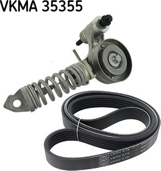 SKF VKMA 35355 - V-Ribbed Belt Set parts5.com