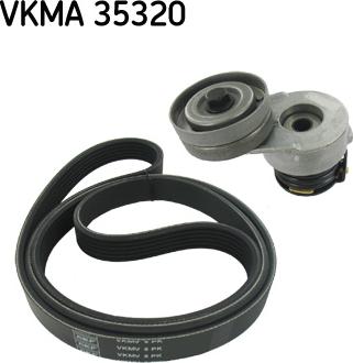 SKF VKMA 35320 - Set curea transmisie cu caneluri parts5.com