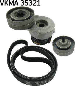 SKF VKMA 35321 - Set curea transmisie cu caneluri parts5.com