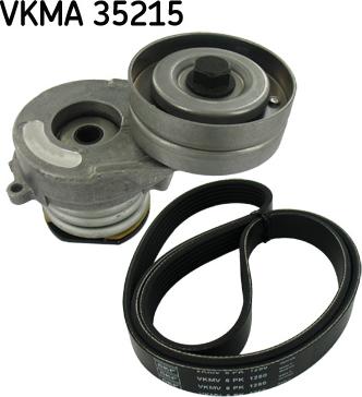 SKF VKMA 35215 - Поликлиновый ременный комплект parts5.com