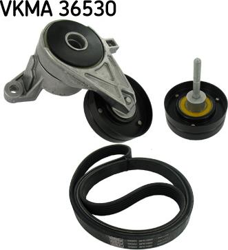 SKF VKMA 36530 - Σετ ιμάντων poly-V parts5.com