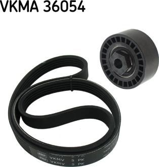 SKF VKMA 36054 - V-Ribbed Belt Set parts5.com