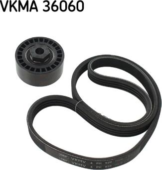 SKF VKMA 36060 - Komplet klinastog rebrastog remena parts5.com