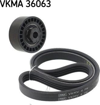 SKF VKMA 36063 - Moniurahihnasarja parts5.com