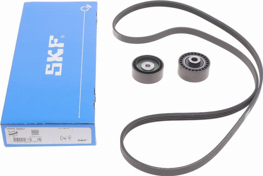 SKF VKMA 36067 - Ozubený klinový remeň - Sada parts5.com