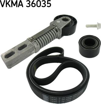 SKF VKMA 36035 - Set curea transmisie cu caneluri parts5.com