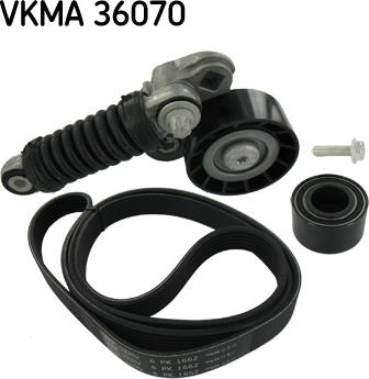 SKF VKMA 36070 - Set curea transmisie cu caneluri parts5.com