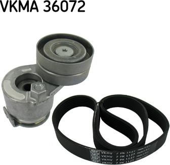 SKF VKMA 36072 - Zestaw paska klinowego wielorowkowego parts5.com