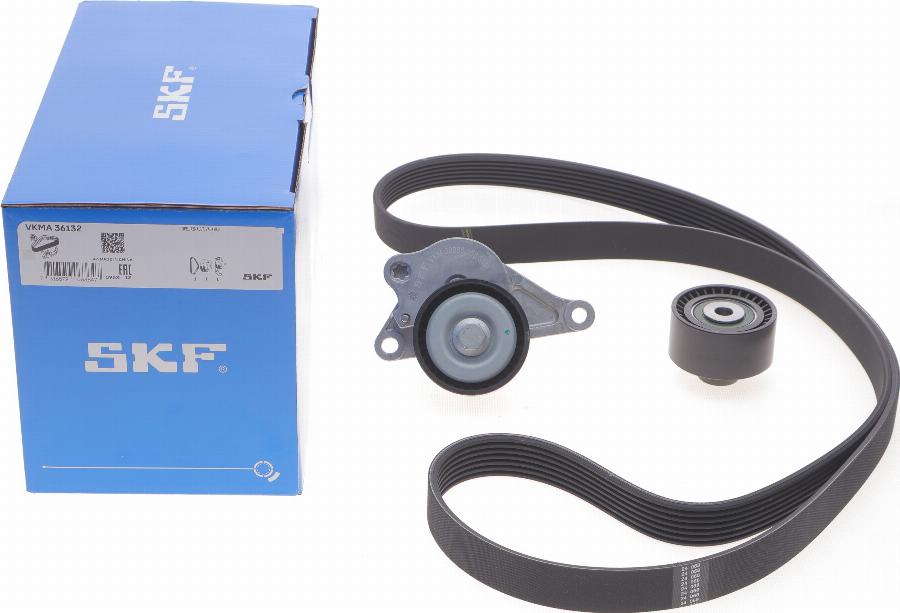 SKF VKMA 36132 - Garnitura klinastog rebrastog kaiša parts5.com