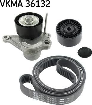 SKF VKMA 36132 - Keilrippenriemensatz parts5.com