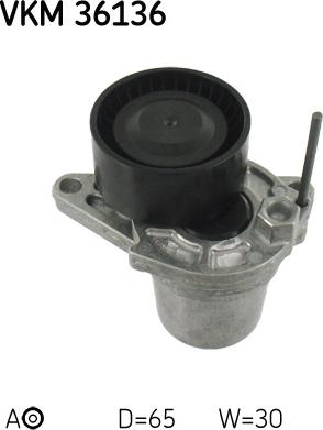 SKF VKMA 36334 - Set curea transmisie cu caneluri parts5.com