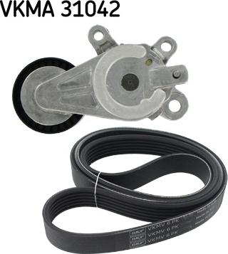 SKF VKMA 31042 - Σετ ιμάντων poly-V parts5.com