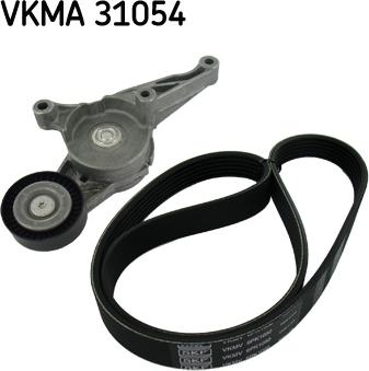 SKF VKMA 31054 - Sada žebrovaných klínových řemenů parts5.com