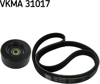 SKF VKMA 31017 - V-Ribbed Belt Set parts5.com